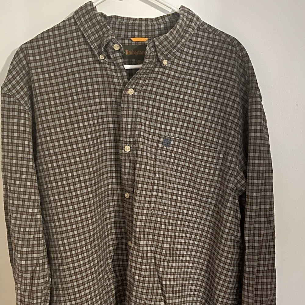 Timberland Button Down Collared Shirt XXL